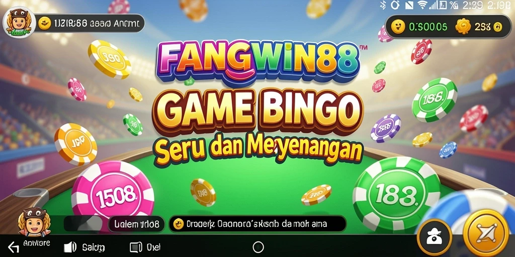 Tampilan gameplay seru dari FANGWIN88 dalam permainan Bingo.
