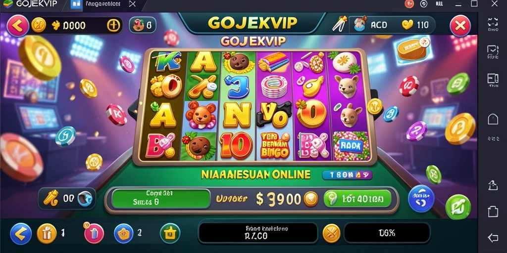 Tampilan gameplay Bingo yang menarik dan seru di GOJEKVIP.