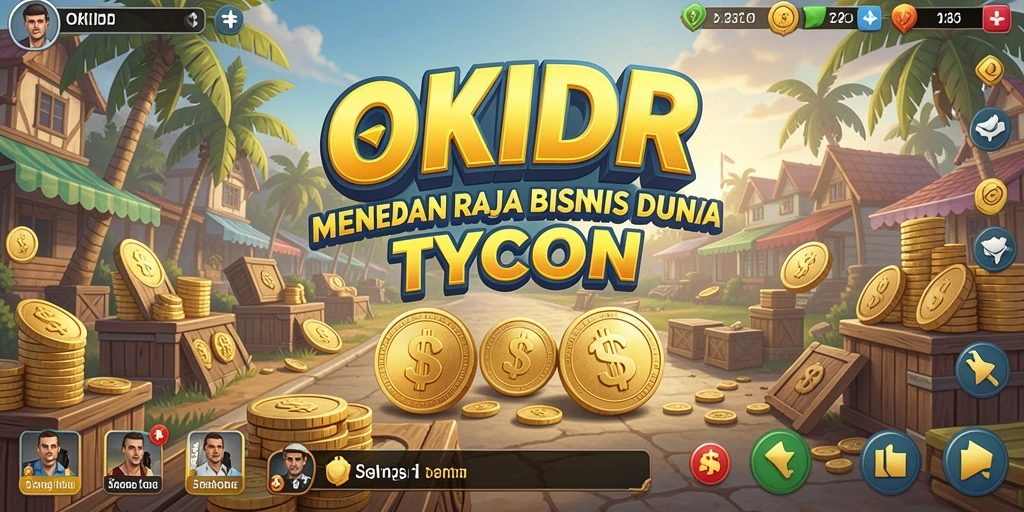 Tangkap momen seru dalam gameplay Tycoon OKIDR yang menantang.
