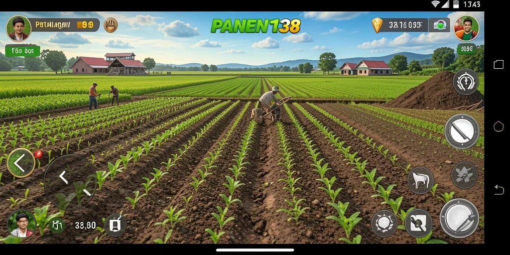 Tampilan menakjubkan dari gameplay PANEN138 yang penuh warna.