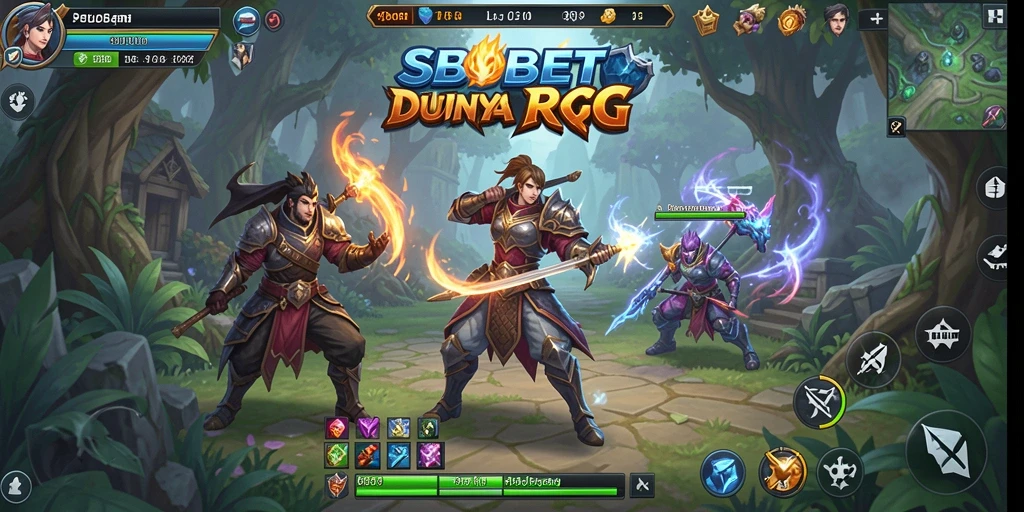 Gameplay SBOBET yang epik dan mendebarkan dalam dunia RPG.