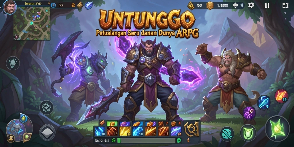 Gameplay seru di dunia petualangan UNTUNGGO