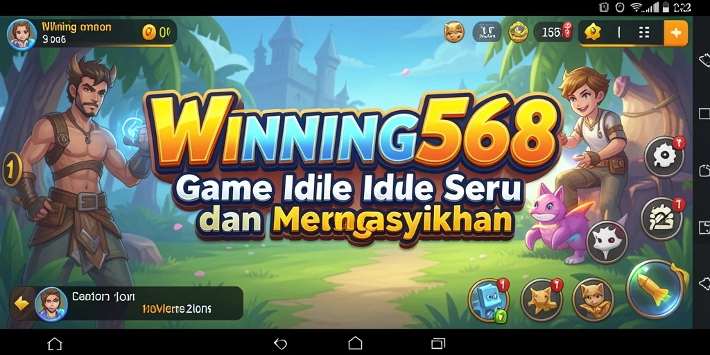 Screenshot utama WINNING568 menampilkan gameplay Idle yang menakjubkan.